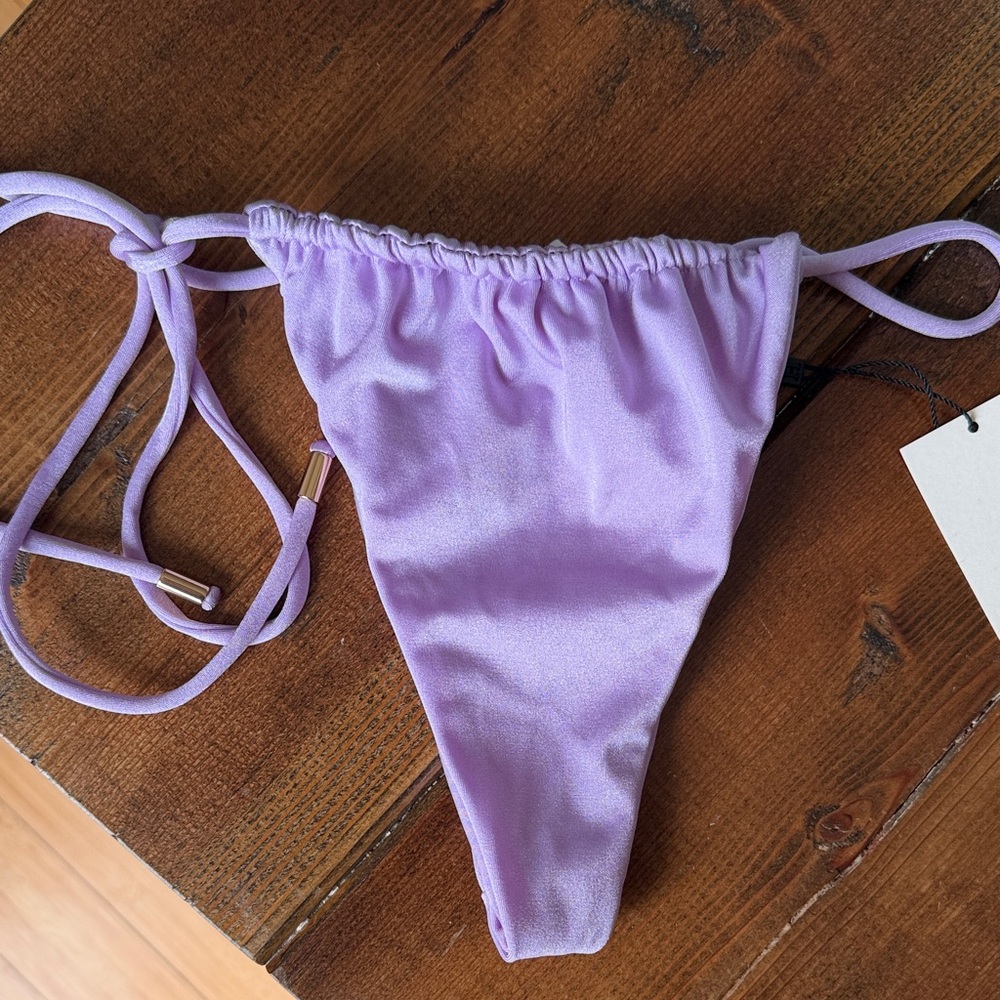 Indah Jaya SK Style R22 Heather Purple Bikini Bottom